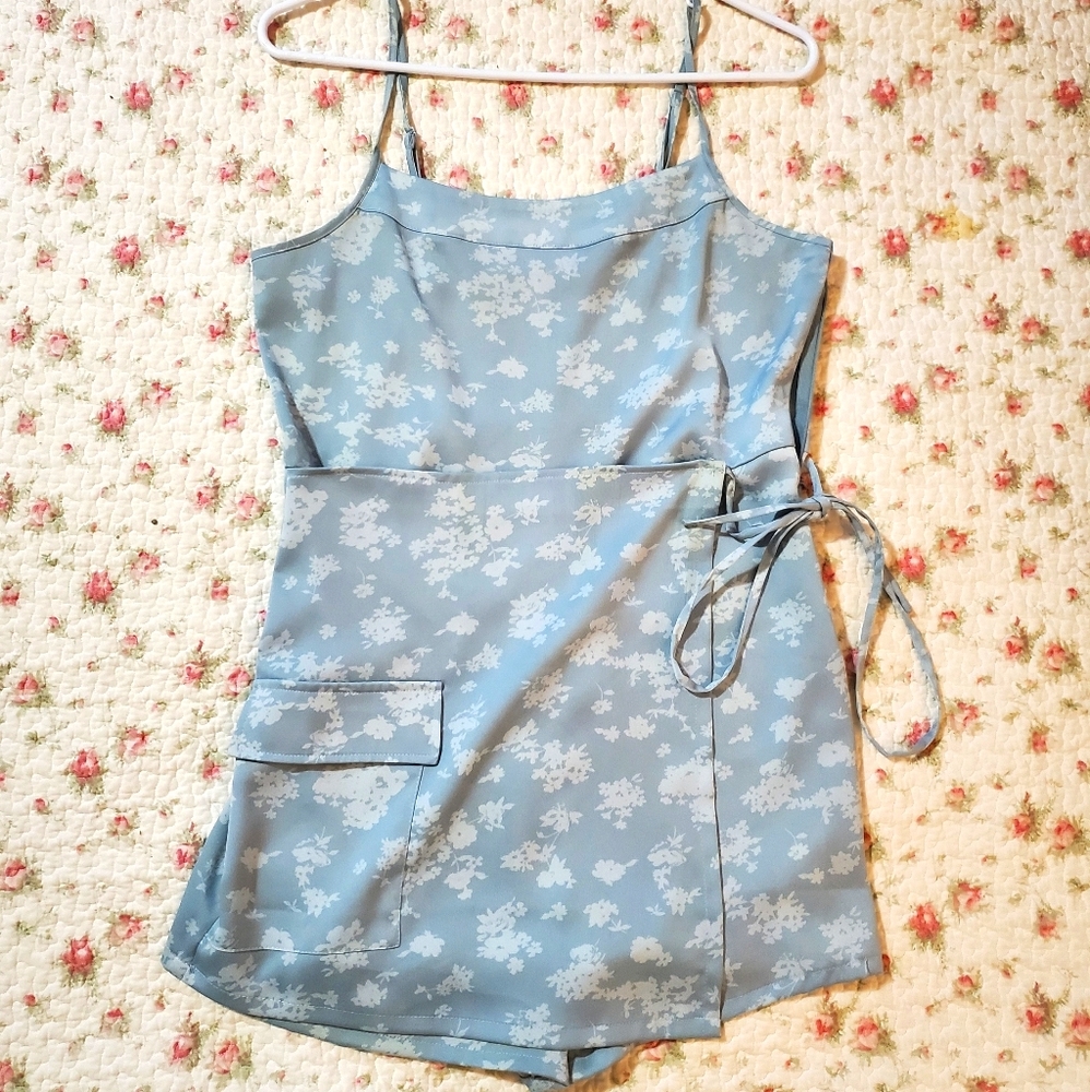 Urban Outfitters Blue Romper